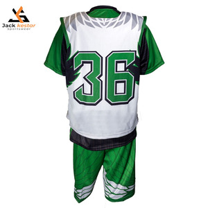 Vêtements de football professionnels légers en polyester 100 % à séchage rapide, vêtements de lacrosse, best-seller, imprimés pour équipe, respirants - Product Image 2