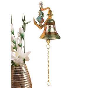 Handcrafted Solid Brass Church <b>Bell</b> Custom Made Antique Finish Wall Hanging Metal <b>Bell</b> Glossy Brass Polished for Decorative Use - Product Image 3