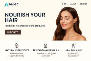 <b>Custom</b> Hair Care Products Ecommerce <b>Website</b> Development Skilled Web Developers Offering User Friendly and Functional Platforms - Product Image 3