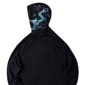 Clothing Manufacturers Men's <b>Thermal</b> Hoodies Sweatshirts Oversized Heavyweight Embroidery Pullover <b>Hoodie</b> - Product Image 3