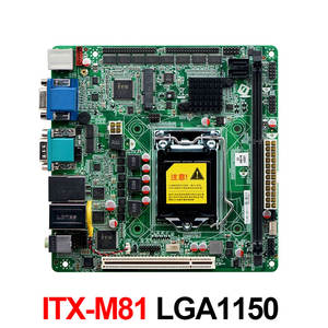 Partaker <span class=keywords><strong>ITX</strong></span>-M81 Dual VGA DDR3 <span class=keywords><strong>Mini</strong></span> <span class=keywords><strong>ITX</strong></span> LGA1150 Motherboard <span class=keywords><strong>Mini</strong></span> <span class=keywords><strong>ITX</strong></span> H81 Motherboard dengan <span class=keywords><strong>PCI</strong></span> - Product Image 5