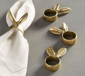 <b>Table</b> Ware Metal Golden Napkin Ring <b>High</b> Quality Home Decor <b>Kitchen</b> Ware Best Selling Napkin Ring Holder - Product Image 2
