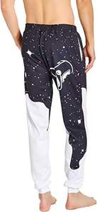 Pantalones Deportivos Casuales de Lona Ligera de Cintura Alta para Hombre, Sublimados, Cómodos, Transpirables, de Secado Rápido, con Cordón Ajustable - Product Image 6