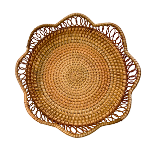 ตะกร้าหวายทรงดอกไม้ทำด้วยมือธรรมชาติจากเวียดนามเหมาะสำหรับใช้ในบ้านอย่างมีสไตล์และเป็นมิตรกับสิ่งแวดล้อม - Product Image 1