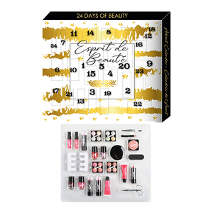 Calendario dell'Avvento con Set di Strumenti per il Trucco e Kit per la Cura delle Unghie - Product Image 1