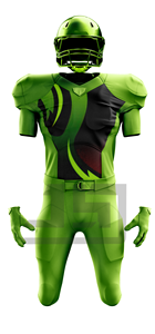 Uniforme de Fútbol Americano, Ropa Deportiva de Alto Rendimiento, Jersey y Pantalones Transpirables, de Secado Rápido y Antibacterianos, JAMEZ SPORTS Personalizado - Product Image 2