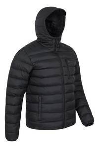 Custom Logo Puffer Jacket Men High Quality Outdoor <b>Winter</b> Warm Windbreaker <b>Coat</b> Breathable Heated XL Size <b>Hood</b> Pattern - Product Image 2