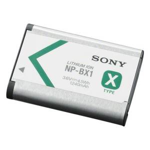 Batería plateada para cámara digital Sony X TYPE NP BX1 - Product Image 1
