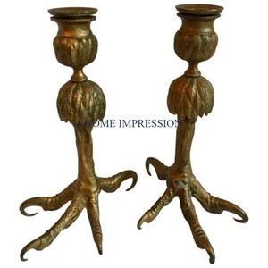 Bougeoir moderne en aluminium vintage de couleur marron, fait à la main, couleur personnalisée, décoration de Noël pour la maison, prix de gros - Product Image 3