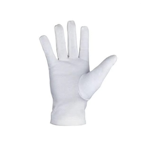 Gants maçonniques en coton de qualité supérieure, gants maçonniques brodés en coton personnalisés avec logo personnalisé - Product Image 2