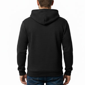 Fabrication professionnelle de sweat-shirts pour hommes avec logo personnalisé, nouvelle arrivée, streetwear, pull à capuche épais en polaire, sweat-shirts chauds pour hommes pour l'hiver - Product Image 2
