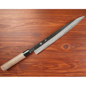 Tosa-uchihamono Sujibiki Couteau de chef Couteau de cuisine professionnel Lame en acier au carbone Damas Gaine en acier inoxydable Pêche - Product Image 3