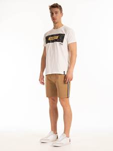 Pantalones cortos de gimnasio OEM para hombre, pantalones cortos de cintura media lisos estampados con logotipo personalizado, corte holgado, malla de algodón y poliéster, venta al por mayor - Product Image 1