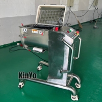 Hoge Efficiëntie 40L RVS Cosmetica Laboratoriummenger met Motor, Tandwielkast en Lager voor het Mengen van Groente/Fruitdranken en Droge Poeders