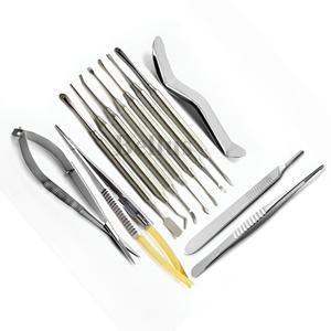 Kit d'instruments de chirurgie des implants dentaires manuels avec élévateurs périostés Périotomes Outils d'extraction chirurgicale orale Équipements - Product Image 1