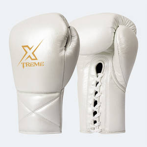 ถุงมือชกมวยหนังวัวแท้คุณภาพสูง ปรับแต่งได้ ปิดด้วยเชือกผูก สำหรับศิลปะการต่อสู้ ฟิตเนส และชกมวย - Product Image 6