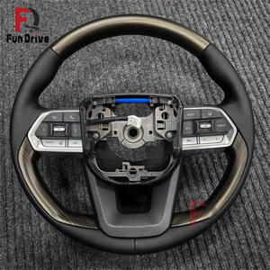 Volant en bois cousu à la main, très vendu, pour Allion Premio LC300 Vios Harrier Hilux Vigo 79 Series Raize Avalon <span class=keywords><strong>Aqua</strong></span> - Product Image 4