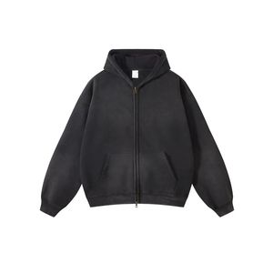 Venta al por mayor personalizado añade tu propio diseño y logotipo ropa de invierno pulóver sudaderas con capucha de lana diseño unisex pulóver sudaderas con capucha - Product Image 4