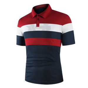 Polo de algodón 100% para hombre, ropa de verano informal de manga corta, ropa de calle ajustada para hombre, camisa Polo estilo 2023 - Product Image 5