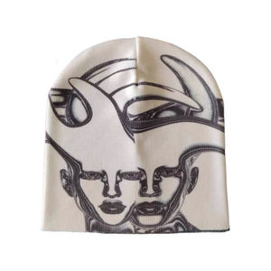 Gorro de Invierno de Punto de Alta Calidad con Diseño Personalizado y Logotipo Jacquard Completo - Product Image 1