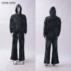 Prix usine unisexe sweats à capuche 400 GSM sweats lourds en gros confortable doux Premium sweats à capuche chauds approvisionnement - Product Image 4