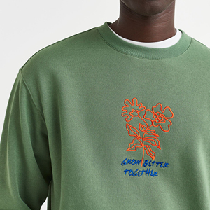 เสื้อสเวตเตอร์แขนยาวแบบสวมหัวสำหรับผู้ชาย, เสื้อเบลาส์แขนยาวทรงหลวมเสื้อฟลีซสำหรับฤดูใบไม้ร่วงและฤดูหนาว - Product Image 4