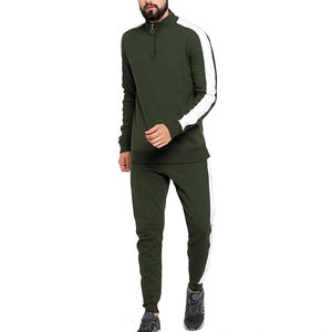OEM Cotton Sportswear Breathable Track Suit Set for <b>Men</b> Breathable Hoodie and Sweatpants Tracksuits Sets for Winter Sports - Product Image 4
