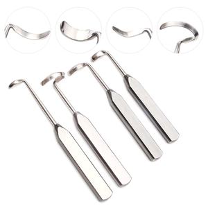 Râpe parostétale Doyen incurvée à droite, à gauche de 18cm et 20.5cm, élévateur côtelé chirurgical orthopédique de meilleure qualité - Product Image 3