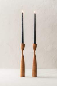 Candelabro de Madera Rústico Hecho a Mano, Centro de Mesa Decorativo para Bodas, Fiestas y Decoración del Hogar - Product Image 6