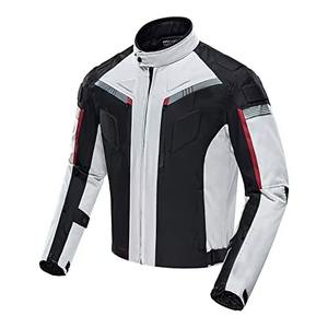 Chaqueta de cuero azul estilo motociclista con cuello levantado para hombre al por mayor con cremalleras ajustadas PU/cuero auténtico logotipo personalizado OEM Suelto - Product Image 3