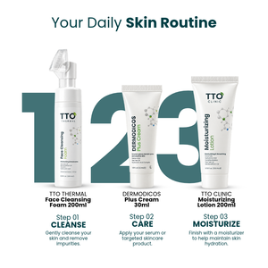 Crème Dermodicos Plus 30ml, crème visage équilibrante et réparatrice, huile d'arbre à thé, acide hyaluronique, vitamine E, peau lisse, utilisation nocturne - Product Image 5