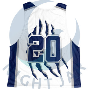 Uniforme de lacrosse professionnel unisexe imprimé par transfert thermique, réversible, anti-UV, séchage rapide, respirant, léger, personnalisé - Product Image 5