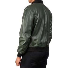 แจ็กเก็ตหนังสำหรับผู้ชายเสื้อแจ็คเก็ตหนังระบายอากาศได้ดีดีไซน์ใหม่ - Product Image 2