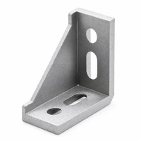 MISSDAKE Support d'angle moulé sous pression Série 30 Profilé Euro en aluminium TPEA Double trou 3030 3060 6060 Joint à fente en T