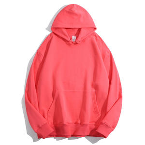 Sudaderas con capucha Fabricante personalizado 25 colores 400 GSM 100% Sudaderas con capucha de algodón Unisex Sudaderas con capucha de gran tamaño en blanco - Product Image 6