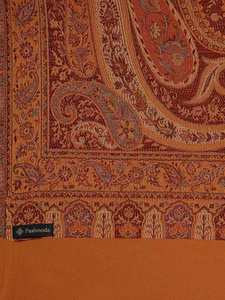 ผ้าคลุมไหล่ขนสัตว์ของผู้หญิงในฤดูหนาวผ้าพันคอแบบดั้งเดิมผลิตตามแบบสีที่อบอุ่นล่าสุด - Product Image 3