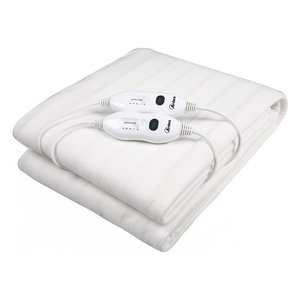 Ardes Electric Blanket Double Size White Polyester 3 Temperature Settings Bed Warmer - Product Image 1