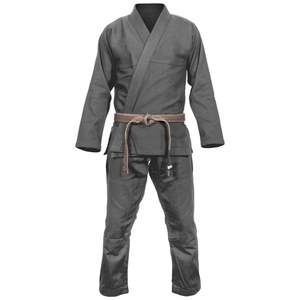 BJJ GI Jitsu Jitsu ชุดกิโมโนผ้าคอตตอนสำหรับผู้ชายชุดศิลปะการต่อสู้สไตล์บราซิลเลี่ยนใส่แข่งขันฤดูร้อนสีเขียวน้ำหนักเบา - Product Image 2