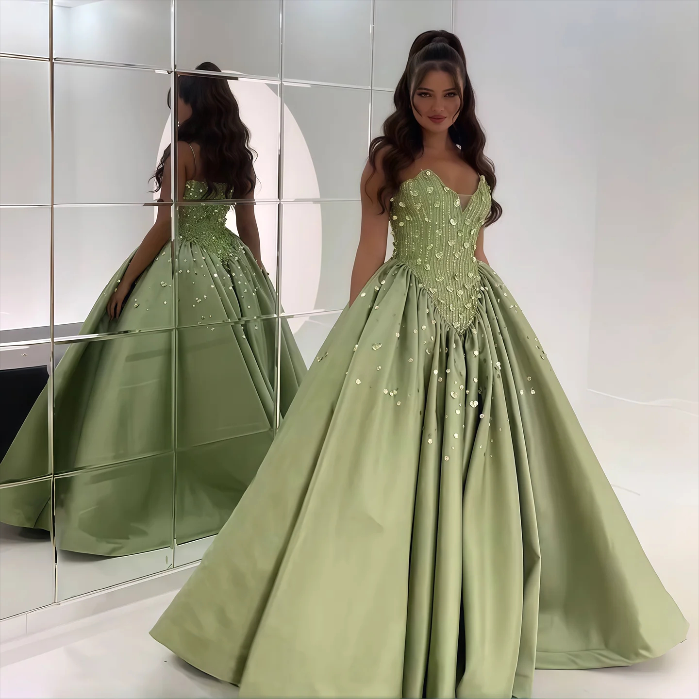 mother of the groom dress green Margaret Floral Midi Dress Emerald | Occasion Dress in Sizes XXS–6X