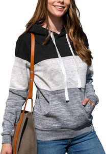 Sweats à capuche pour femmes de haute qualité, confortables, décontractés, doux, chauds, tendance, streetwear, style quotidien, polyvalents, confortables, tendance, ajustés - Product Image 6