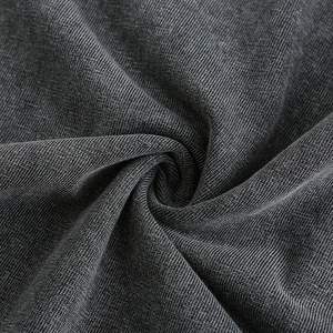 Streetwear T-shirt décontracté 100% coton solide motif avant Logo coupe ample tissu tricoté - Product Image 6