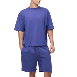 Conjunto Deportivo Informal de Verano, Camiseta y Pantalones Cortos de Algodón Transpirable, Ropa Ligera para Correr y Gimnasio, Oferta con Logotipo Personalizado 2026 - Product Image 2