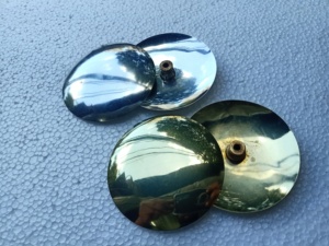 Conchos สกรูด้านหลังแบบกำหนดเองในขนาด3นิ้วทำในสีทองและสีเงินเหมาะสำหรับนักออกแบบเข็มขัด - Product Image 5