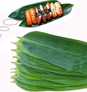 Venta al por mayor hojas de bambú frescas naturales envolver sushi - Product Image 5