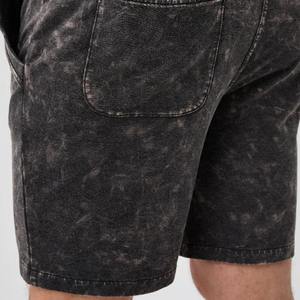 Confortabel Style hommes cordon lavage à l'acide Shorts tendance chaud poids lourd OEMODM été haute qualité lavé Shorts - Product Image 6