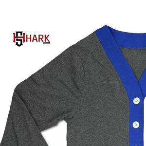 Zeta Phi Beta col en v Cardigan appliques patchs sororité fabricant de vêtements travaillez votre propre conception hiver rayé régulier - Product Image 5