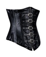 Corset Bustier Court en Cuir Véritable pour Femme, Soutien-Gorge Corset Tendance, Vente en Gros, Corsets Amincissants en Cuir PU pour le Corps
