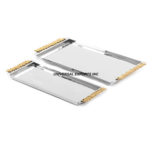 High Quality Handmade Hammered Chocolate Tray Elegant Decorative <b>Top</b> Selling Designer New Chocolate Platter - Product Image 3