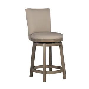 Taburetes de bar de asiento de madera de diseño moderno para el hogar y la cocina Barra de metal elegante para sentarse MOQ bajo para uso en la sala de estar al por mayor - Product Image 2
