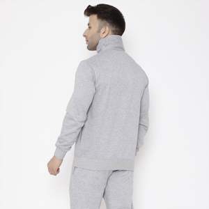 Chándal elegante y cómodo con capucha de color bloqueado para hombre, perfecto para ropa informal y actividades atléticas - Product Image 4